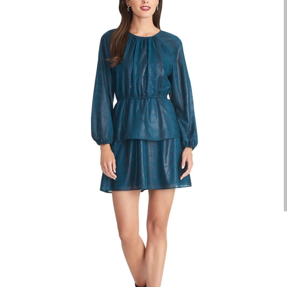 Rachel Rachel Roy Green Tiered Dress